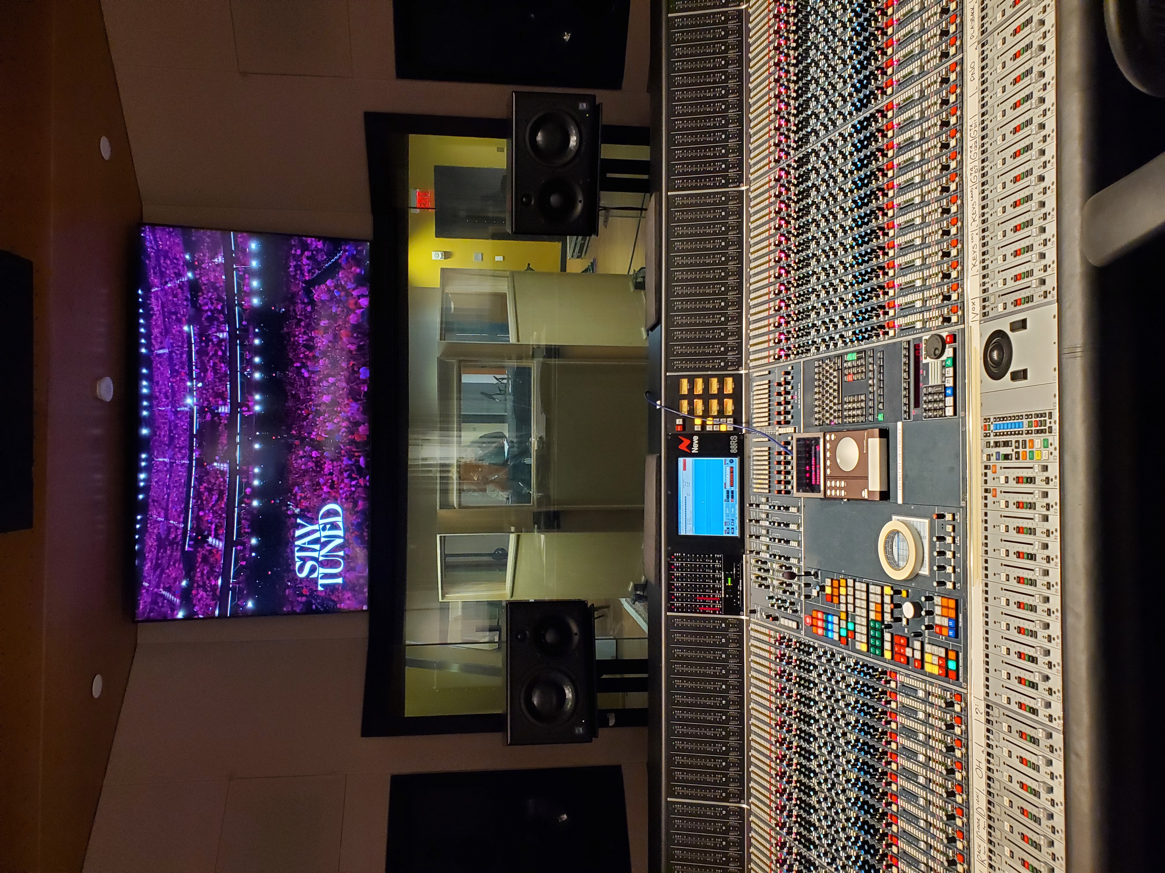 Professional studio console
