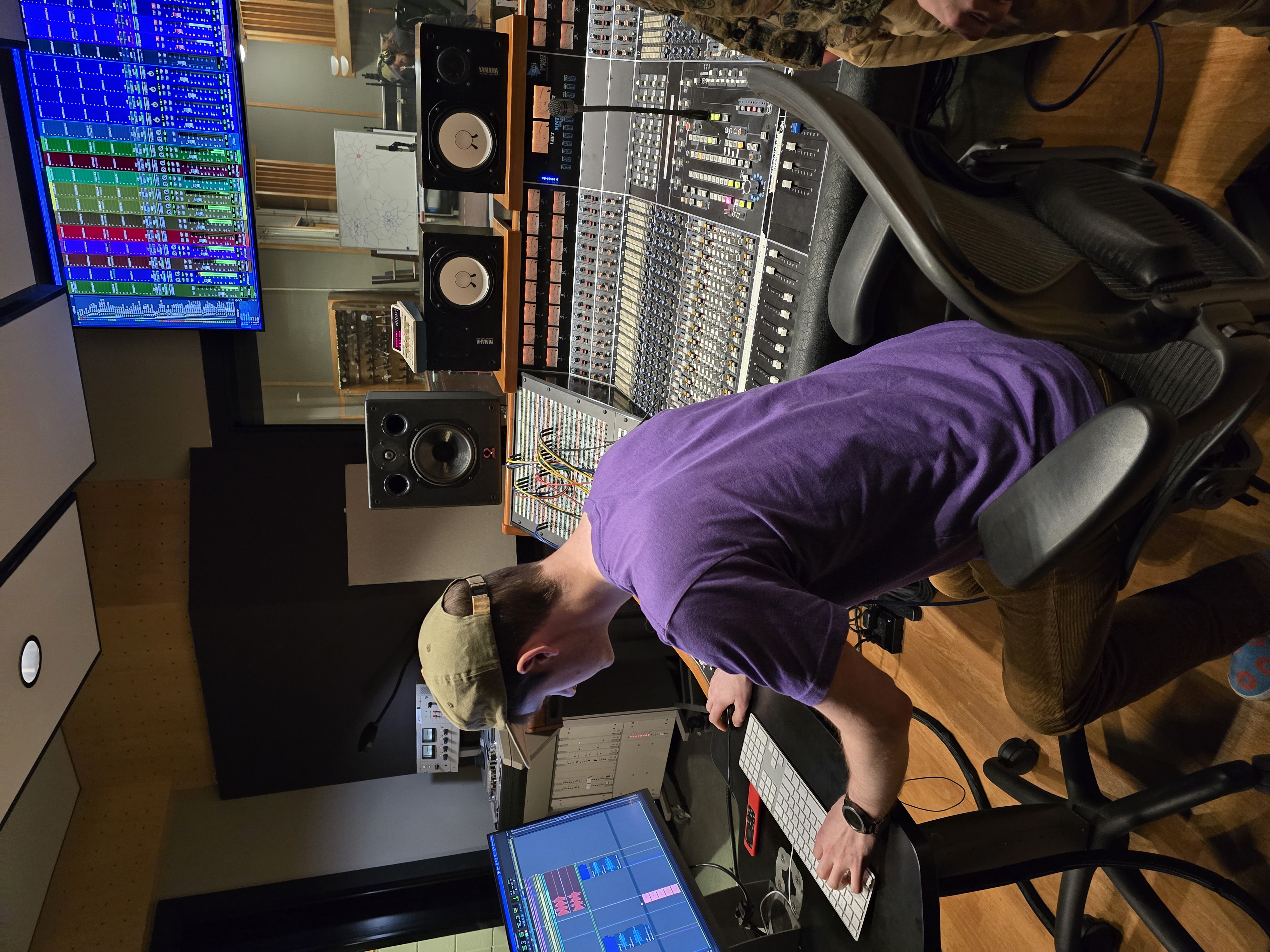 Phineas Jack at the mixing console